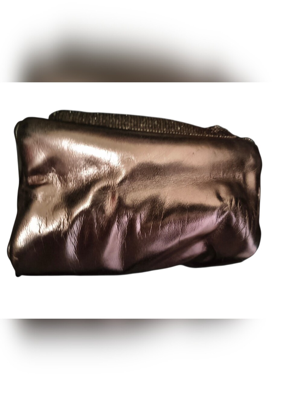 Victoria's Secret Metallic Gold Mini Backpack - Picture 4 of 8
